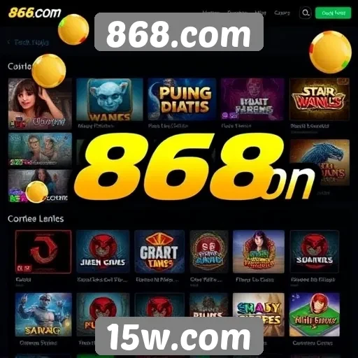 Análise da popularidade do site de jogos 868.com